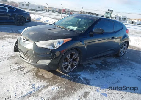 2016 Hyundai Veloster from USA, damaged, VIN KMHTC6AD6GU253380
